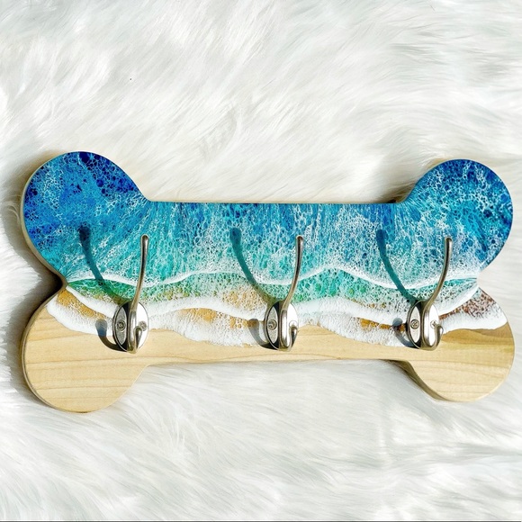 SALE!!!!๐๐Host Pick!Handmade Dog Leash Station Pet Organization NWT - Picture 10 of 11